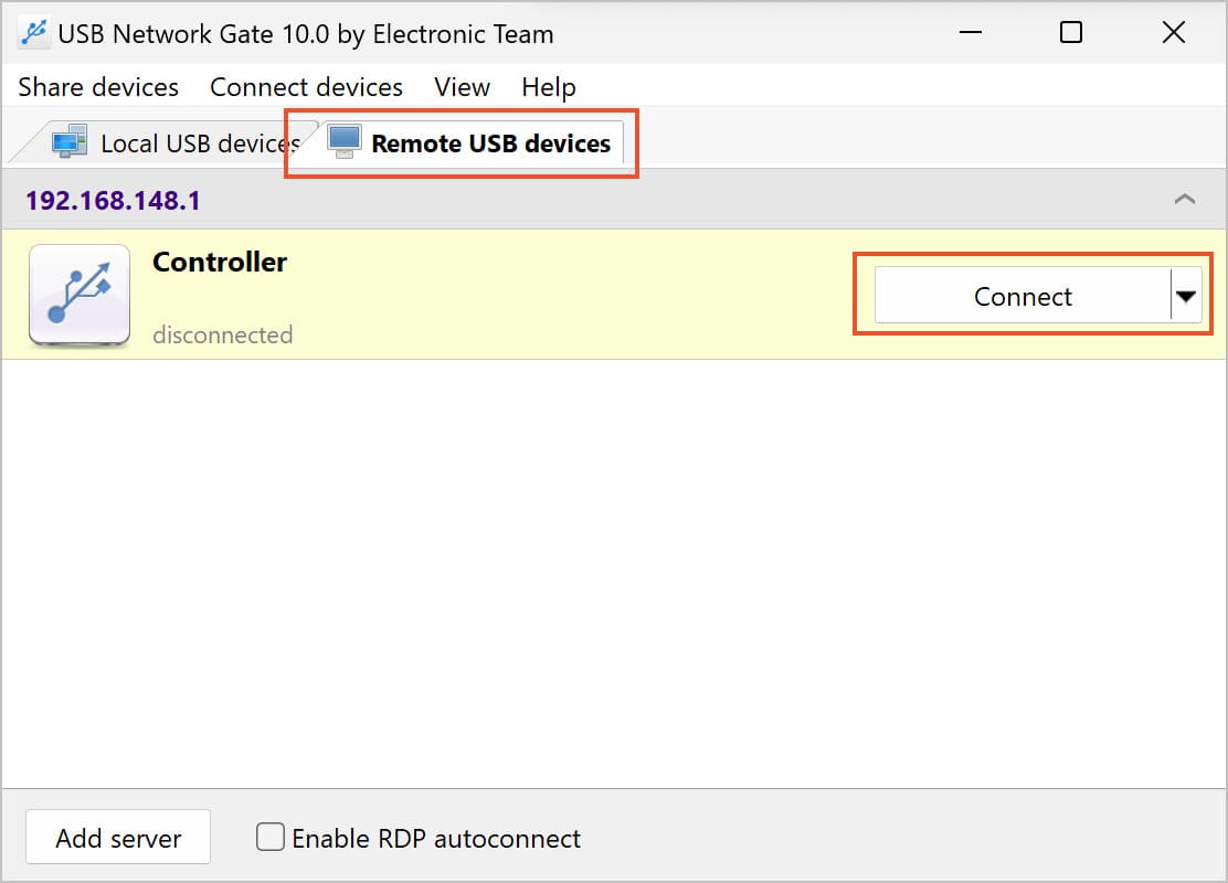  conecte o dispositivo USB à máquina convidada Hyper-V